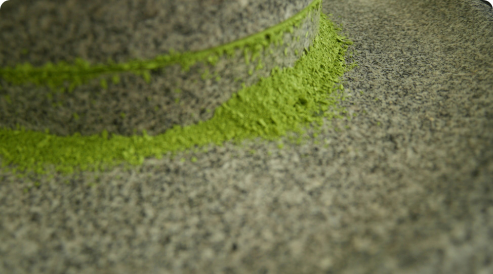 石臼挽き抹茶製造